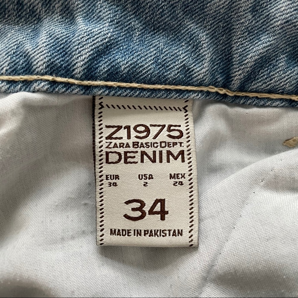 ZARA distressed boyfriend jeans - Picture 7 of 9
